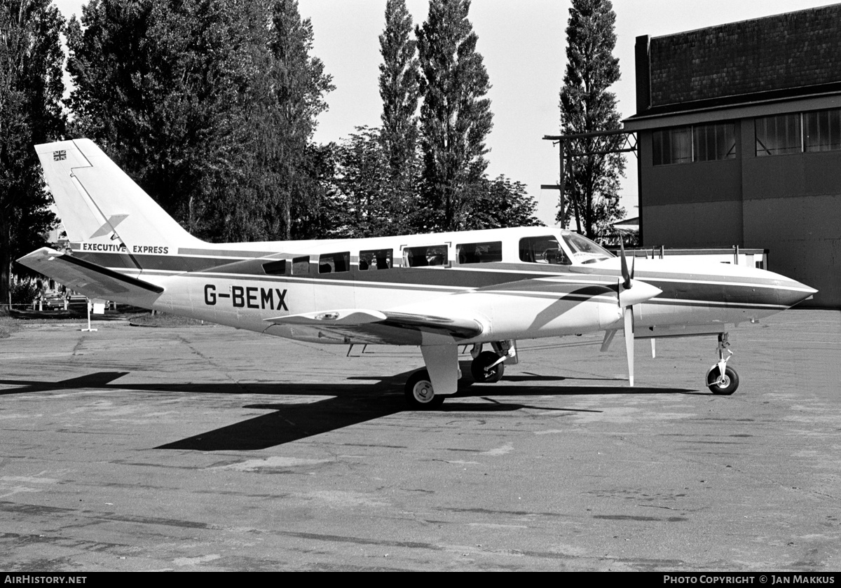 Aircraft Photo of G-BEMX | Cessna 404 Titan Courier II | Executive Express | AirHistory.net #608460