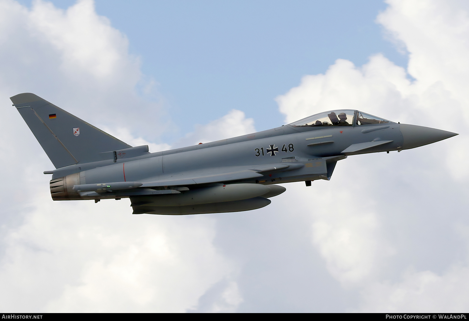 Aircraft Photo of 3148 | Eurofighter EF-2000 Typhoon | Germany - Air Force | AirHistory.net #608462