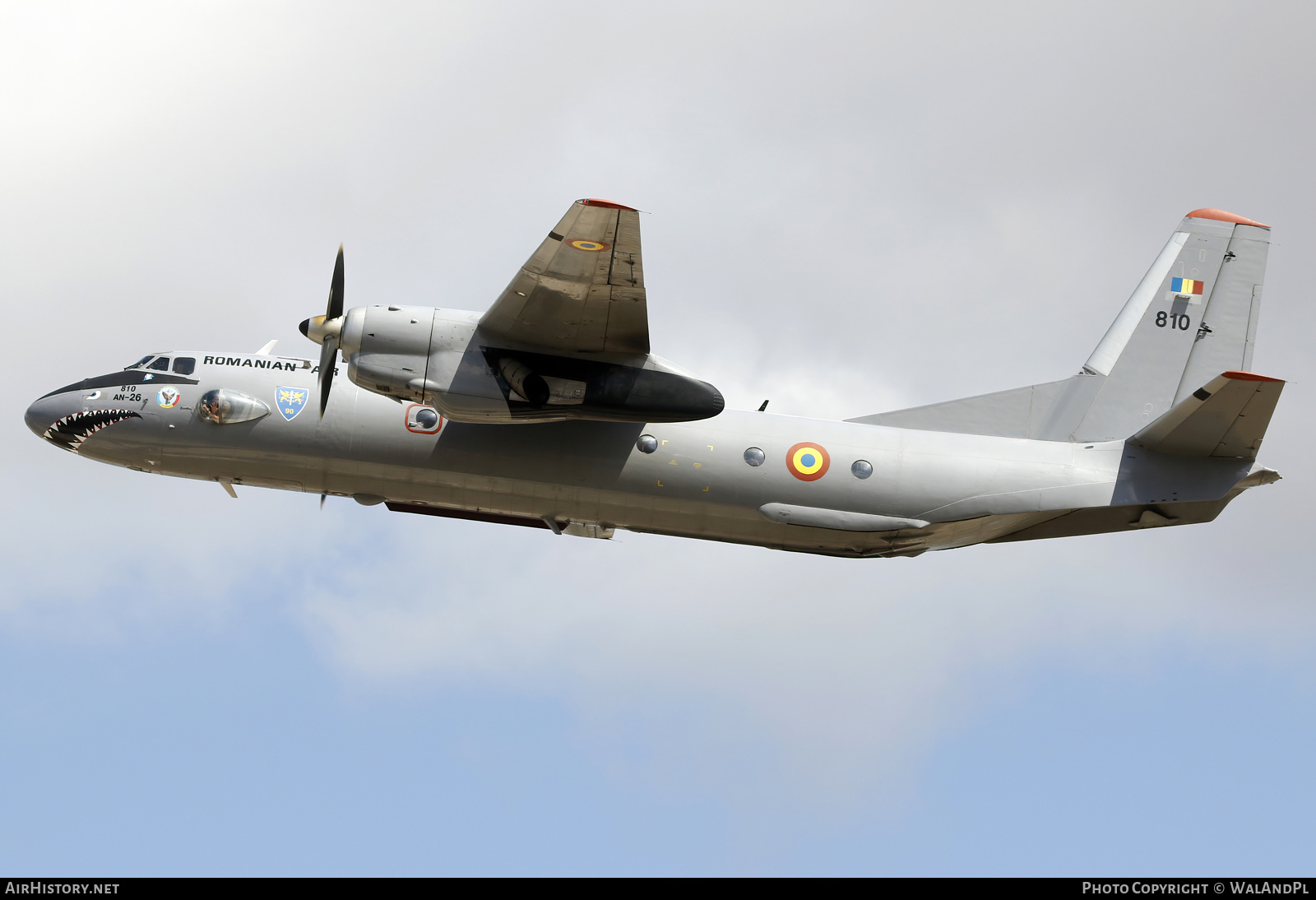 Aircraft Photo of 810 | Antonov An-26 | Romania - Air Force | AirHistory.net #608463