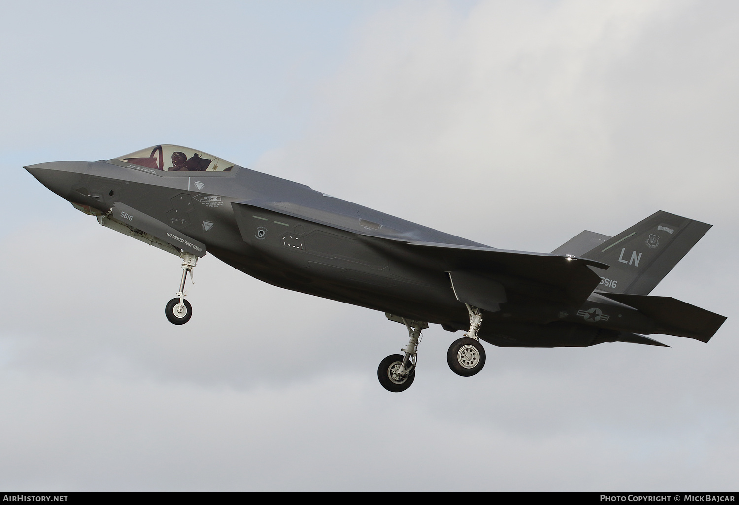 Aircraft Photo of 20-5616 | Lockheed Martin F-35A Lightning II | USA - Air Force | AirHistory.net #608474