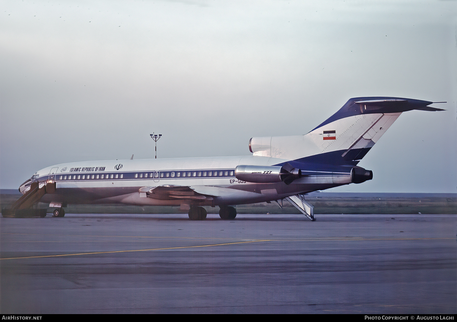 Aircraft Photo of EP-GDS | Boeing 727-81 | Islamic Republic of Iran | AirHistory.net #608478