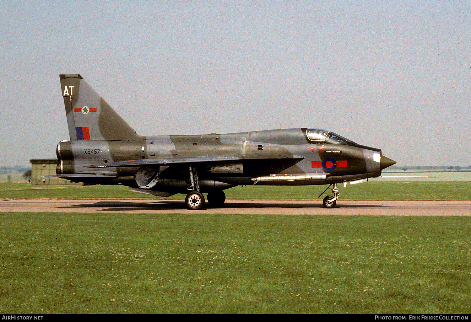 Aircraft Photo of XS457 | English Electric Lightning T5 | UK - Air Force | AirHistory.net #608479