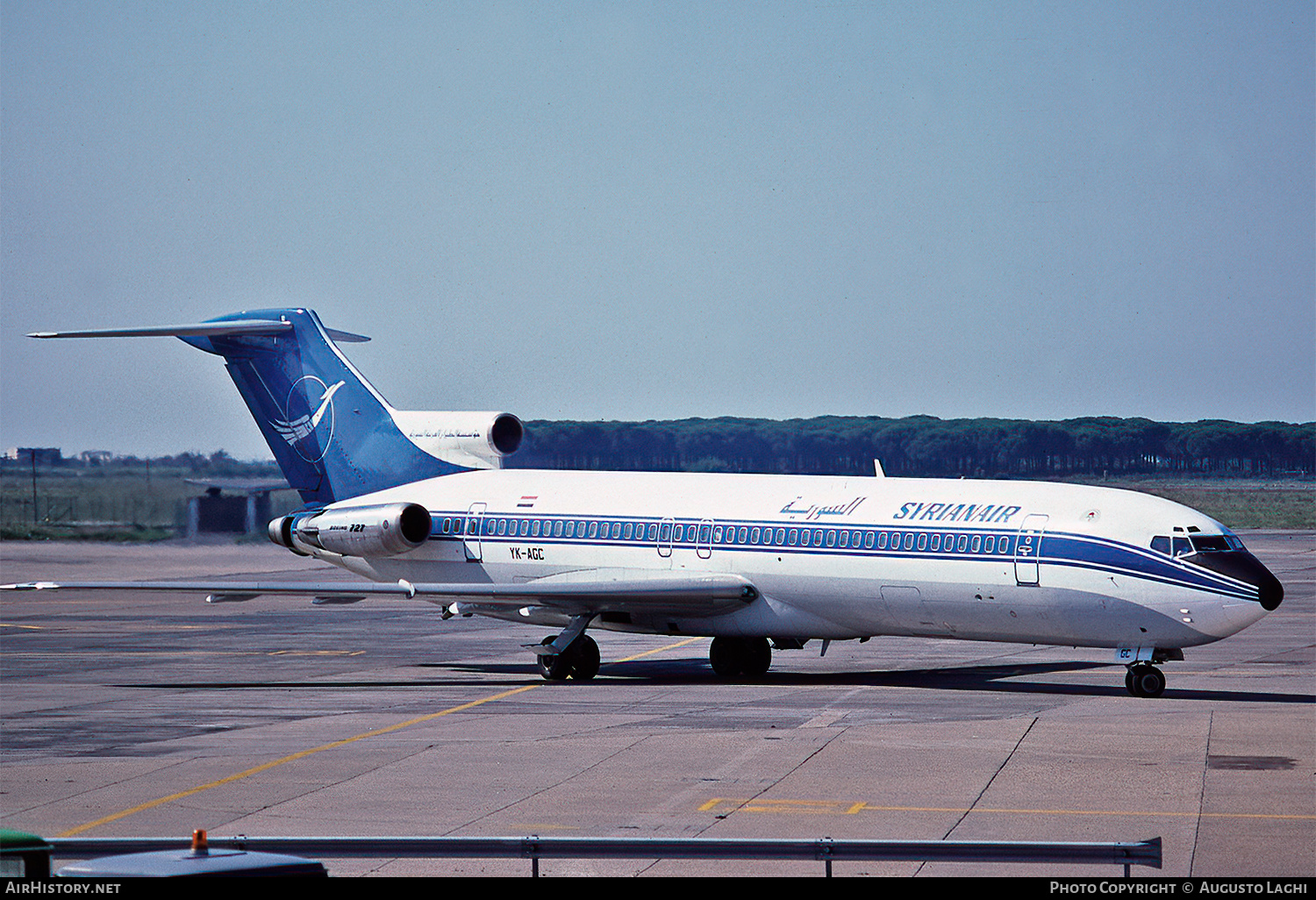 Aircraft Photo of YK-AGC | Boeing 727-294/Adv | Syrian Air - Syrian Arab Airlines | AirHistory.net #608492