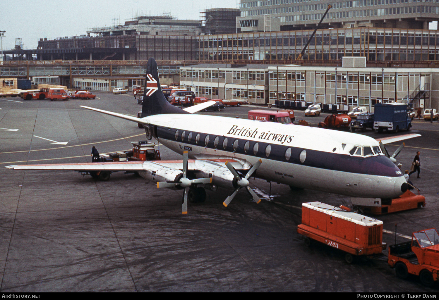 Aircraft Photo of G-AOHW | Vickers 802 Viscount | British Airways | AirHistory.net #608505