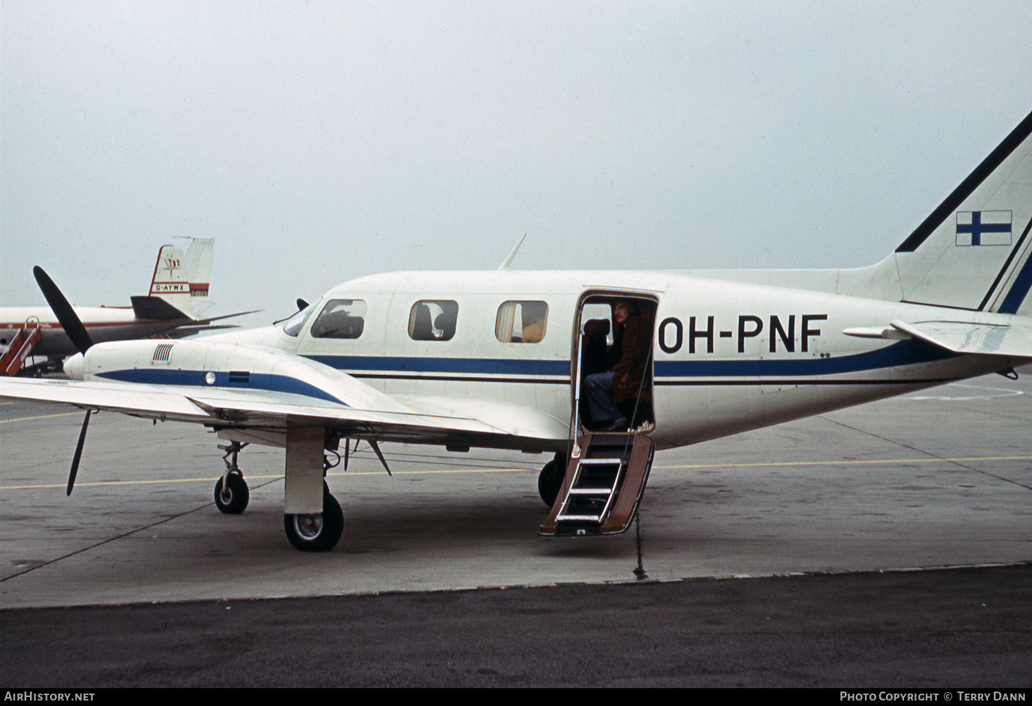 Aircraft Photo of OH-PNF | Piper PA-31P-425 Pressurized Navajo | AirHistory.net #608512