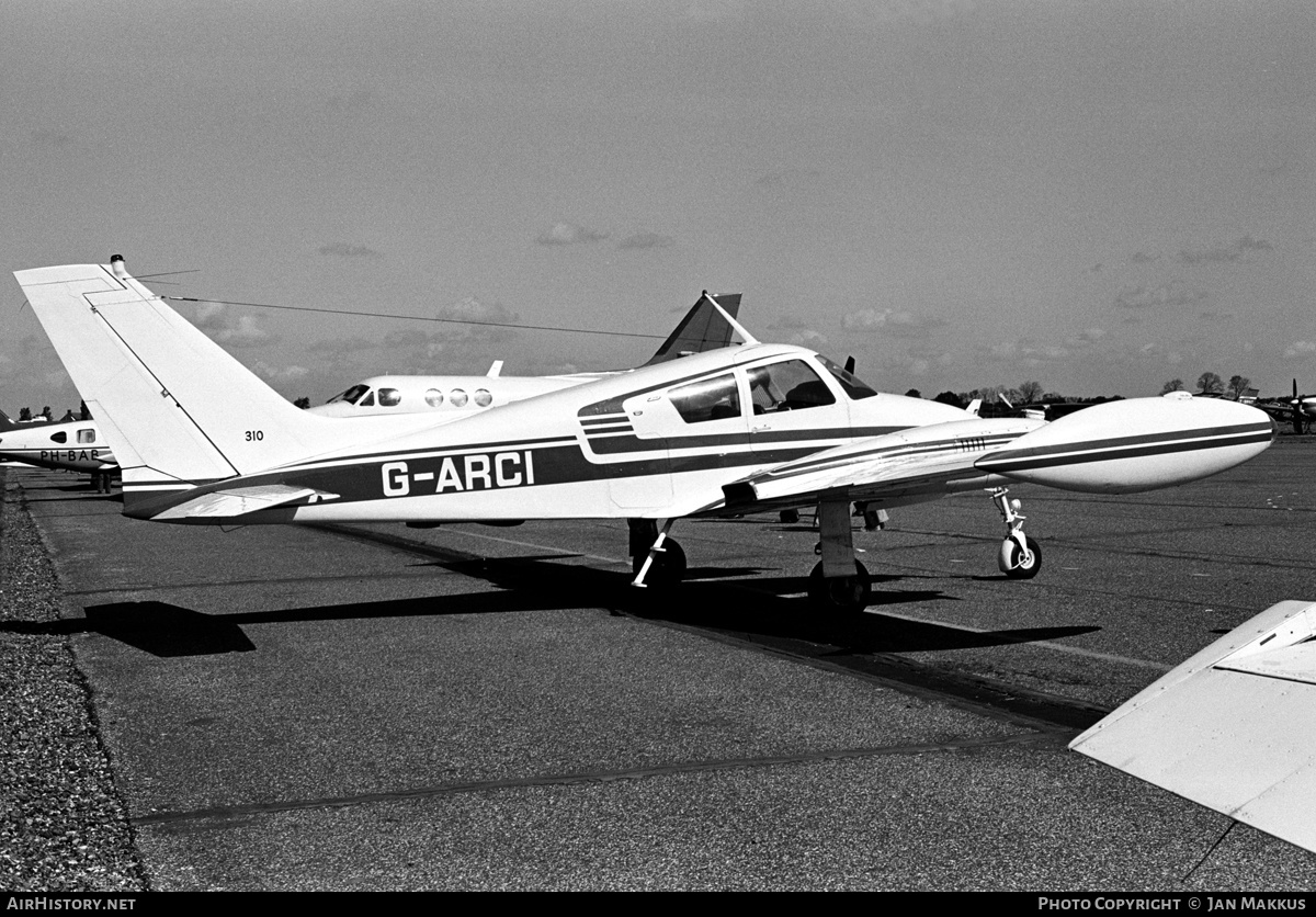 Aircraft Photo of G-ARCI | Cessna 310D | AirHistory.net #608537