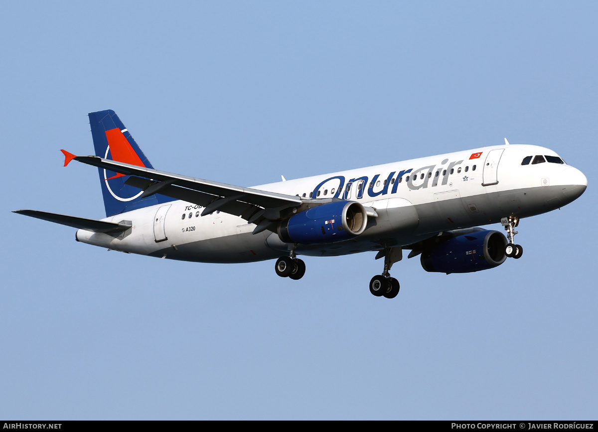 Aircraft Photo of TC-OBG | Airbus A320-233 | Onur Air | AirHistory.net #608538