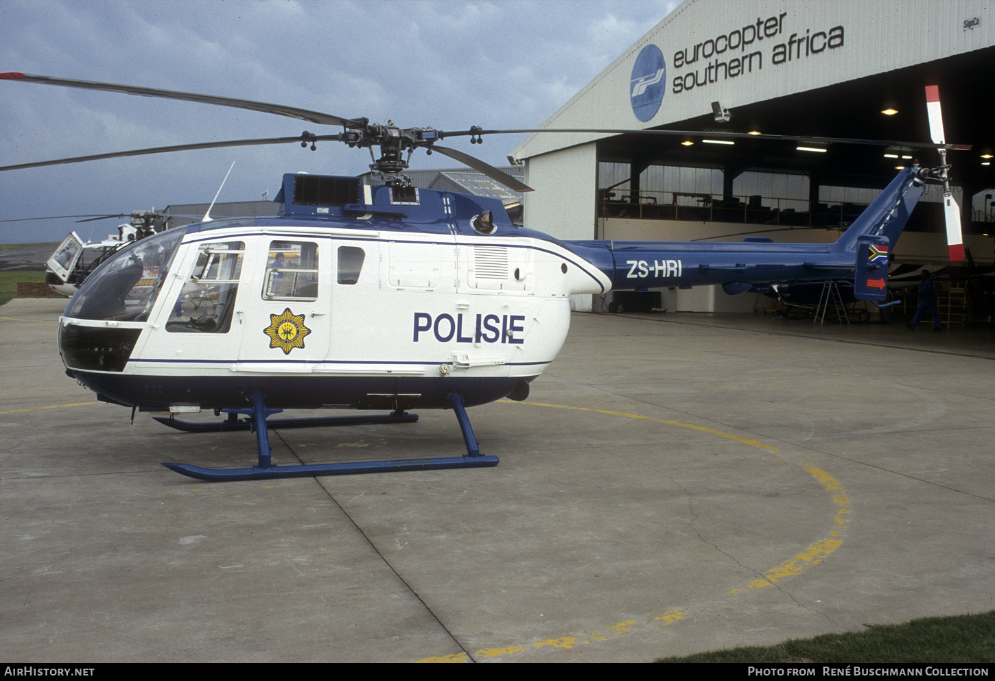 Aircraft Photo of ZS-HRI | MBB BO-105CBS | South African Police Service | AirHistory.net #608549