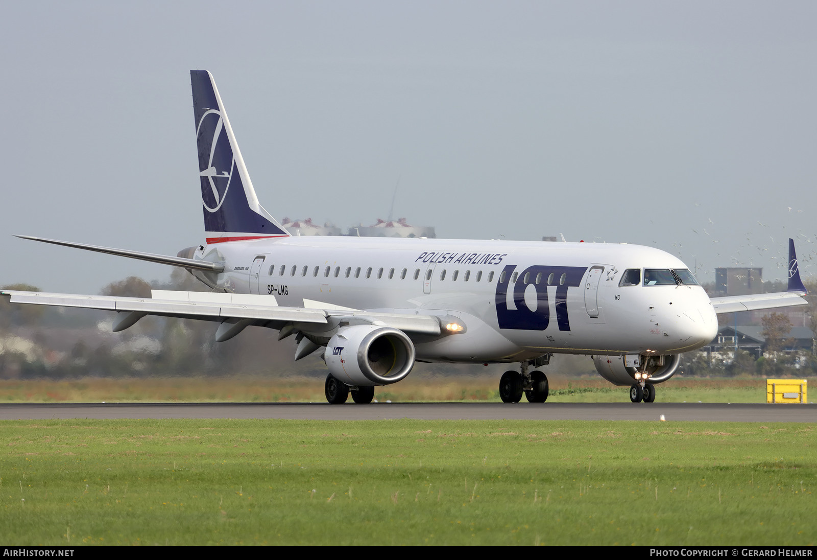 Aircraft Photo of SP-LMG | Embraer 190LR (ERJ-190-100LR) | LOT Polish Airlines - Polskie Linie Lotnicze | AirHistory.net #608586