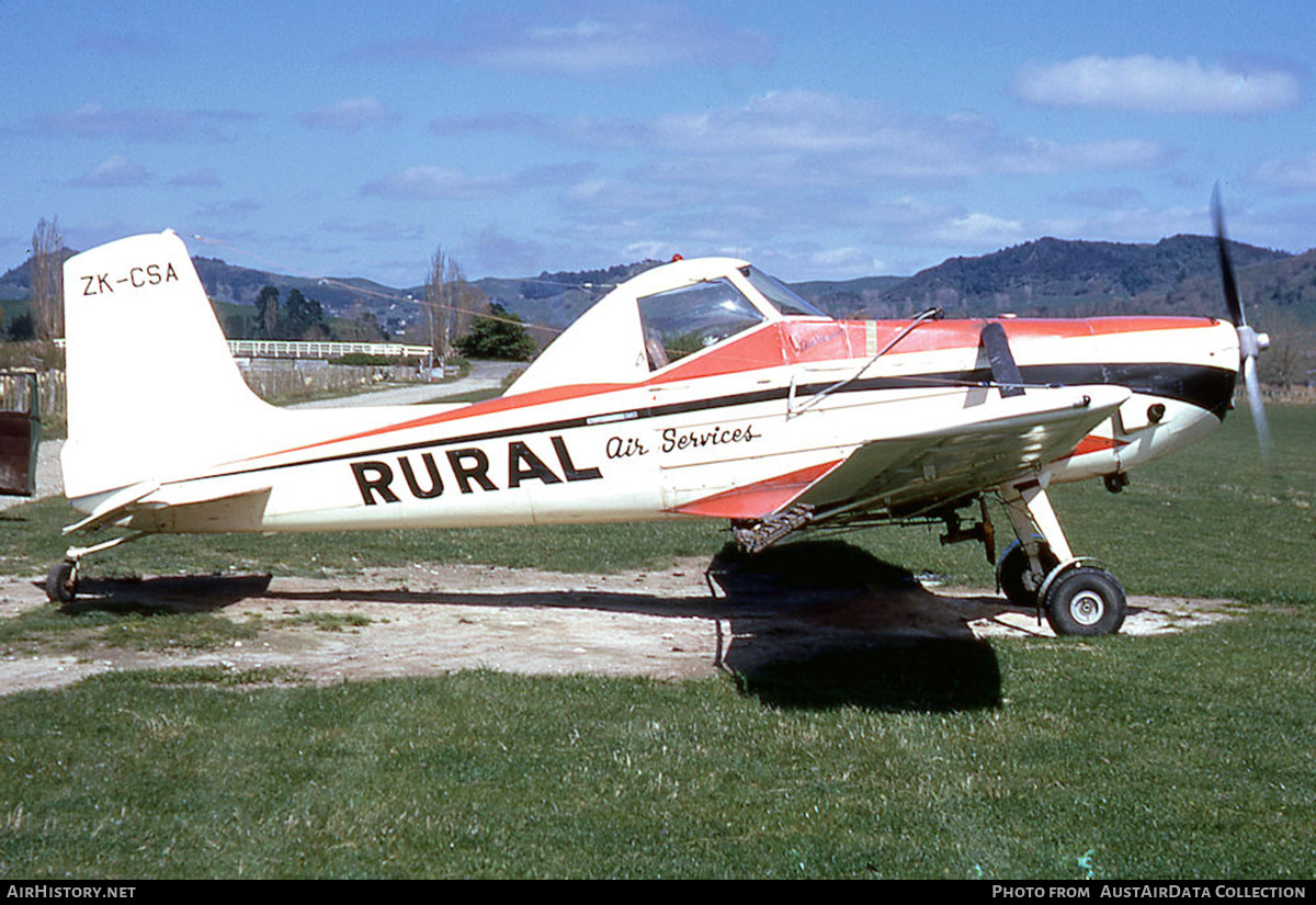 Aircraft Photo of ZK-CSA | Cessna A188 AgWagon 300 | Rural Air Services | AirHistory.net #608615