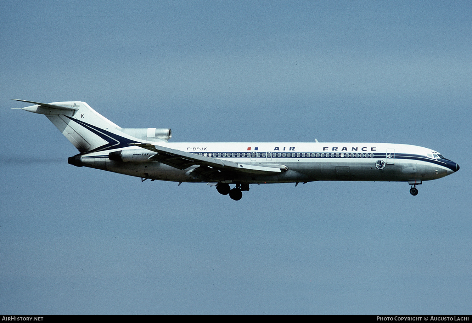 Aircraft Photo of F-BPJK | Boeing 727-228 | Air France | AirHistory.net #608635