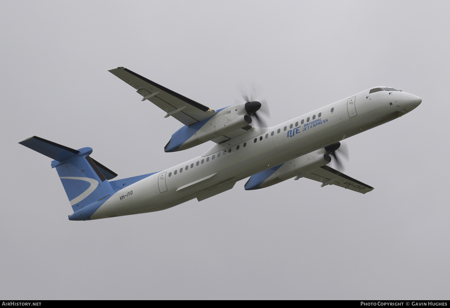 Aircraft Photo of VH-IYO | Bombardier DHC-8-402 Dash 8 | NJE - National Jet Express | AirHistory.net #608647