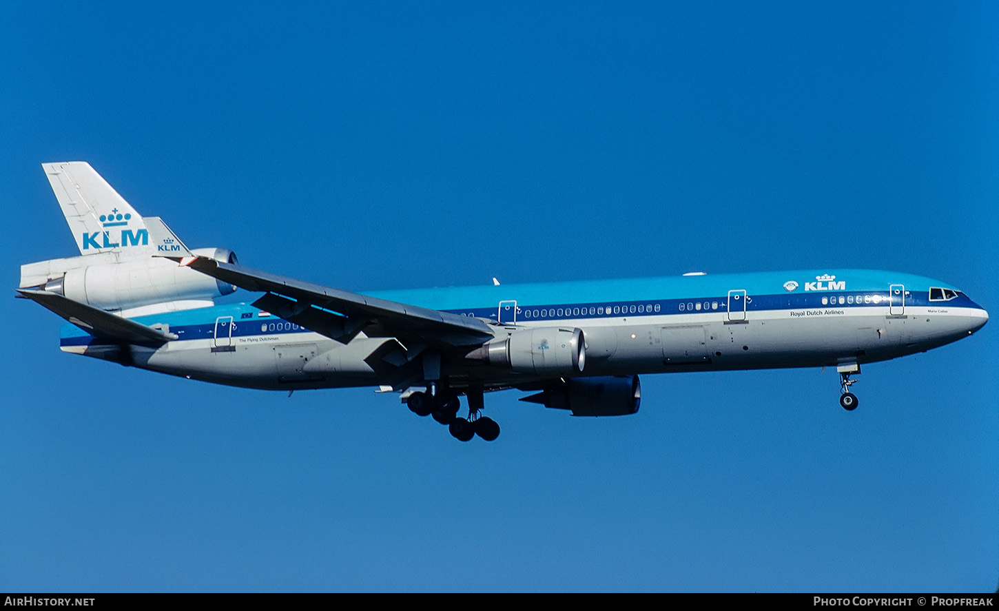 Aircraft Photo of PH-KCG | McDonnell Douglas MD-11 | KLM - Royal Dutch Airlines | AirHistory.net #608653
