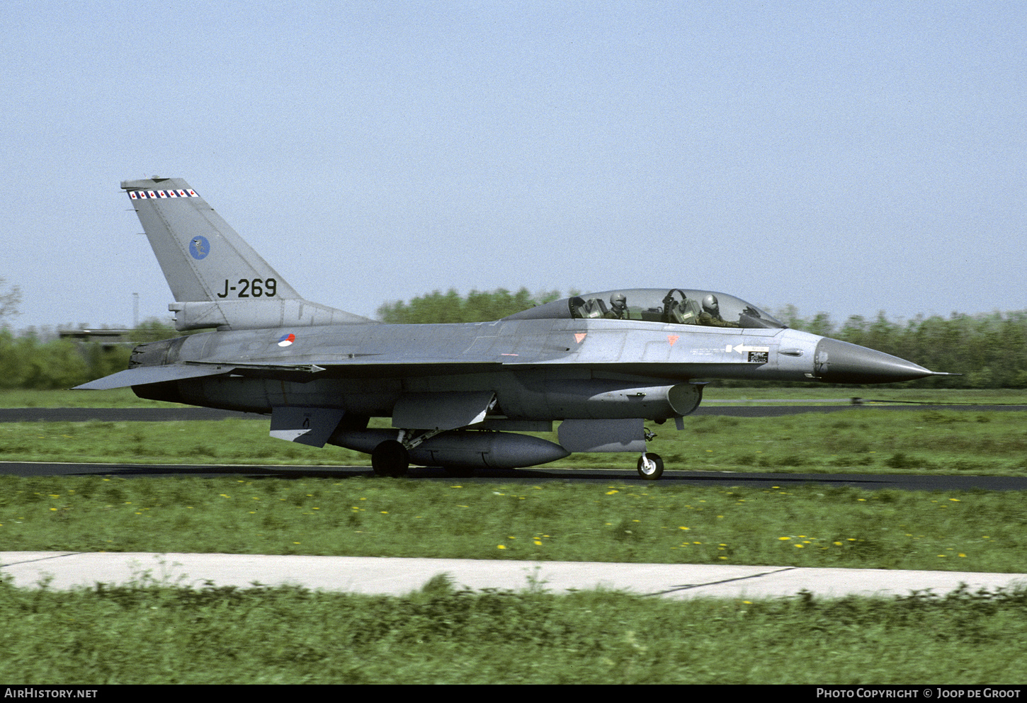 Aircraft Photo of J-269 | General Dynamics F-16B Fighting Falcon | Netherlands - Air Force | AirHistory.net #608655