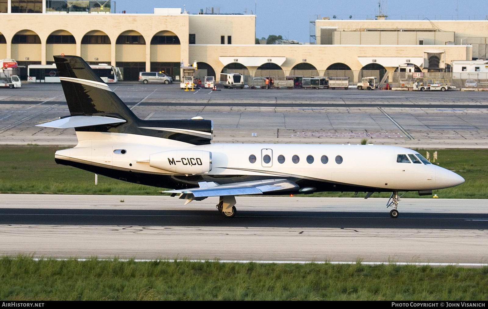 Aircraft Photo of M-CICO | Dassault Falcon 50EX | AirHistory.net #608669