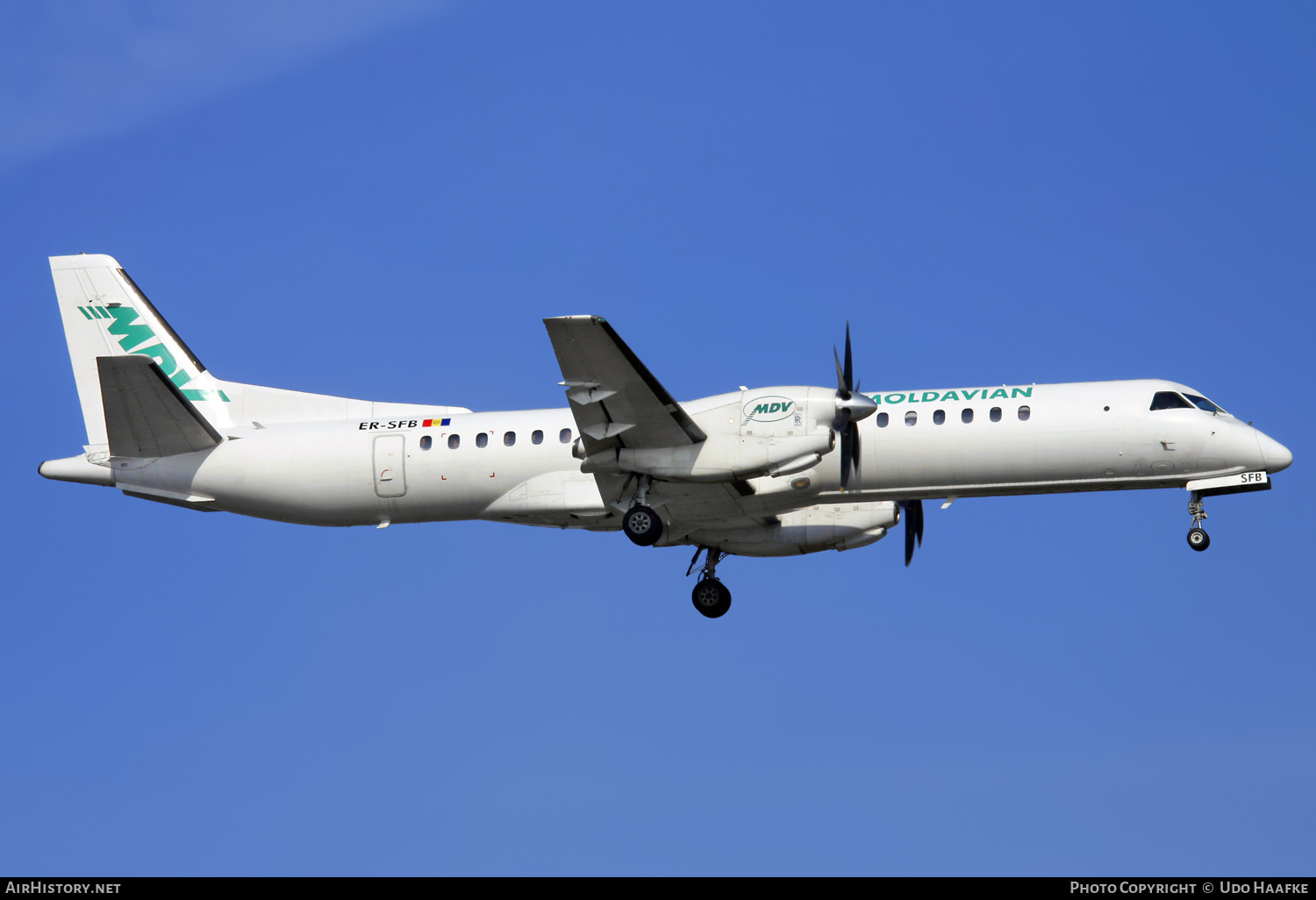 Aircraft Photo of ER-SFB | Saab 2000 | Moldavian Airlines - MDV | AirHistory.net #608674