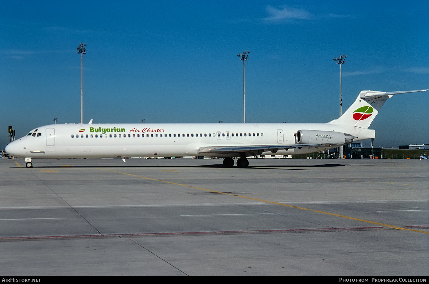 Aircraft Photo of LZ-LDK | McDonnell Douglas MD-82 (DC-9-82) | Bulgarian Air Charter | AirHistory.net #608695