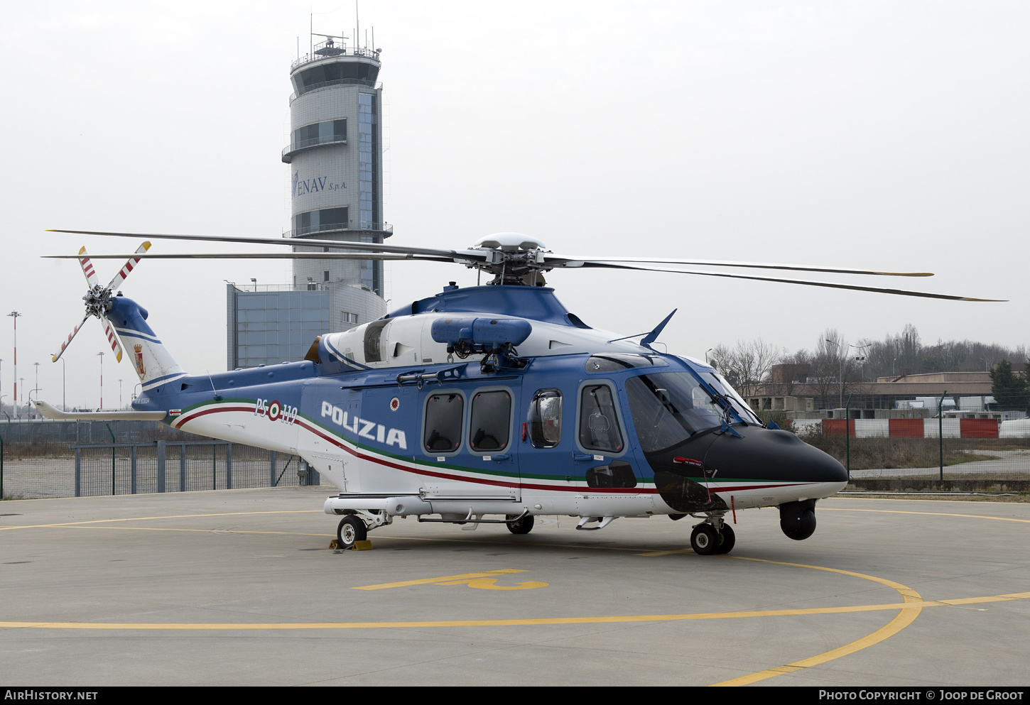 Aircraft Photo of PS-119 / MM82034 | Agusta Westland UH-139E | Italy - Polizia | AirHistory.net #608733