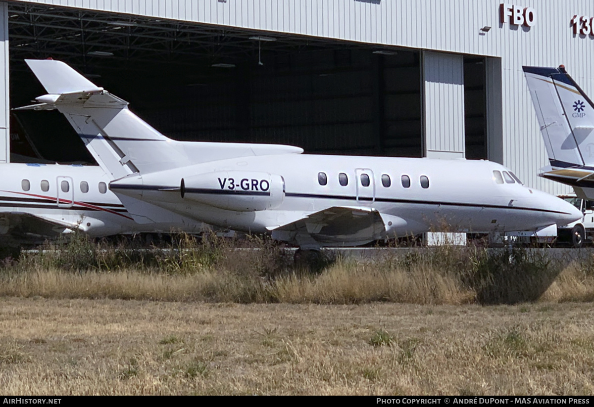 Aircraft Photo of V3-GRO | British Aerospace HS-125-700A | AirHistory.net #608745