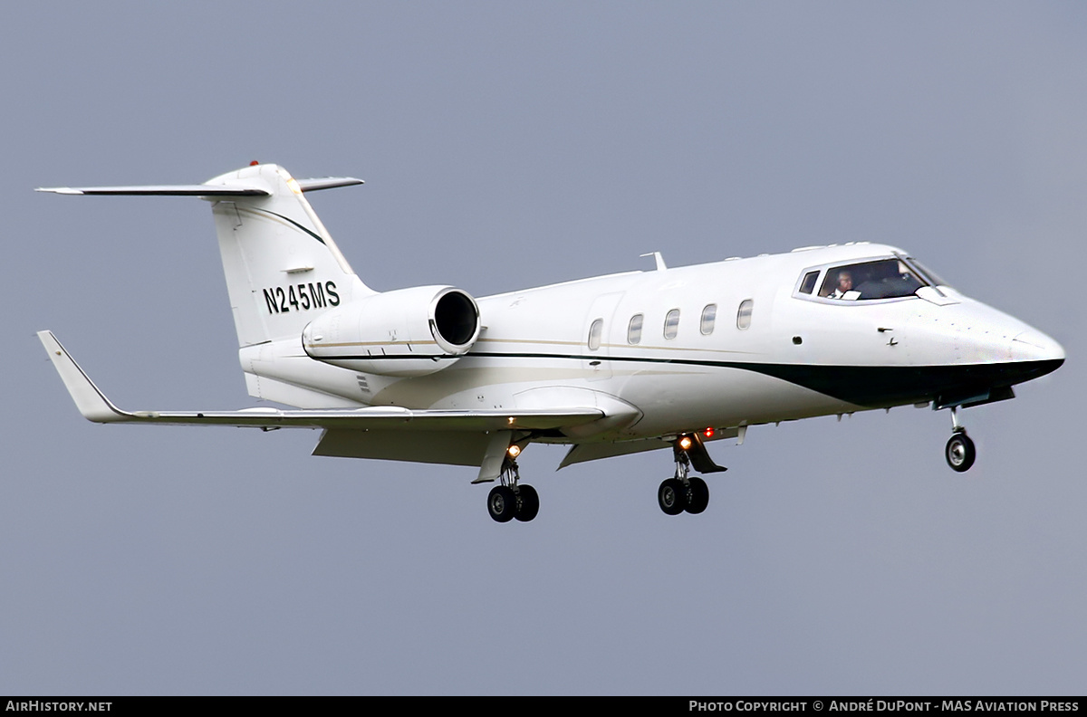 Aircraft Photo of N245MS | Gates Learjet 55 | AirHistory.net #608748