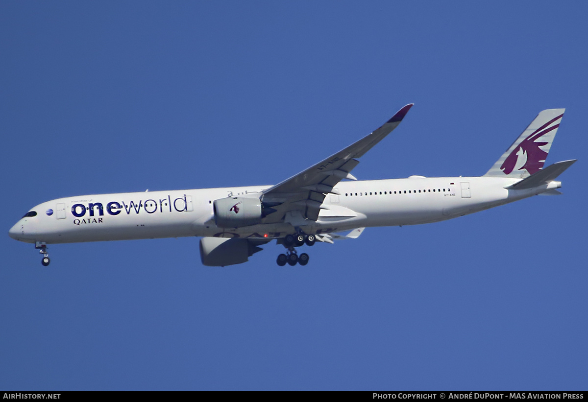 Aircraft Photo of A7-ANE | Airbus A350-1041 | Qatar Airways | AirHistory.net #608751