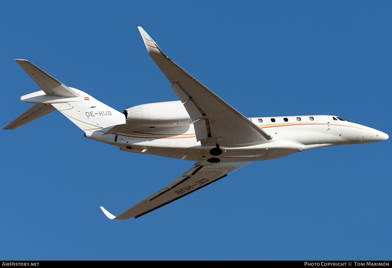 Aircraft Photo of OE-HUB | Cessna 750 Citation X | AirHistory.net #608754