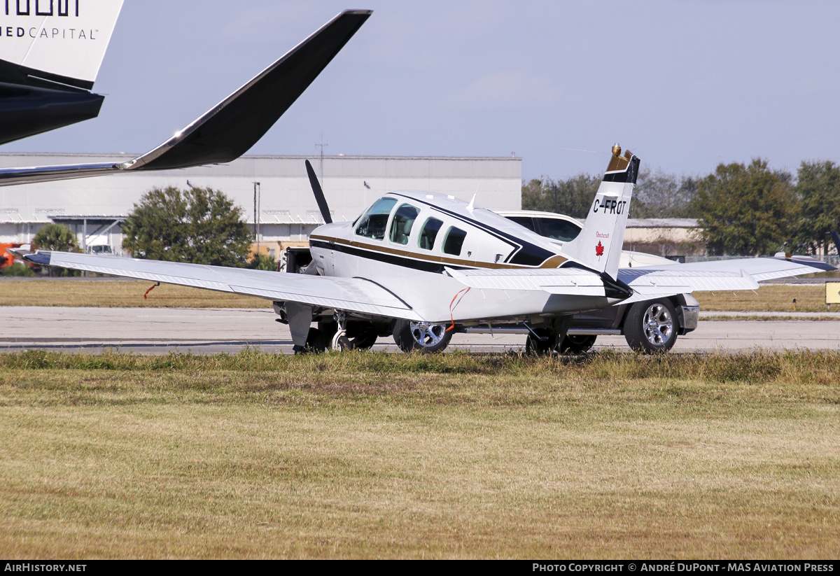 Aircraft Photo of C-FRQT | Beech A36 Bonanza | AirHistory.net #608761