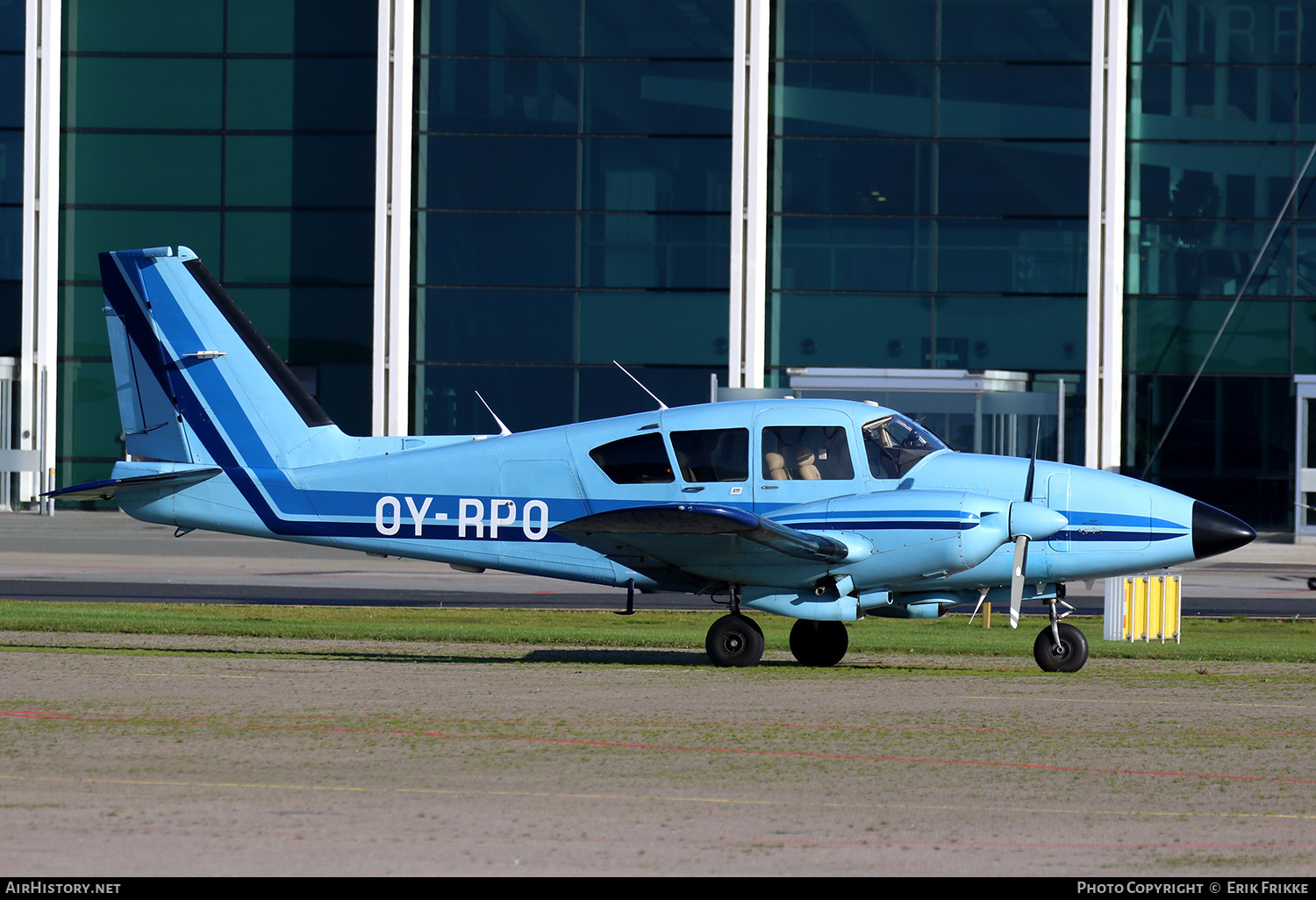 Aircraft Photo of OY-RPO | Piper PA-23-250 Aztec E | AirHistory.net #608775