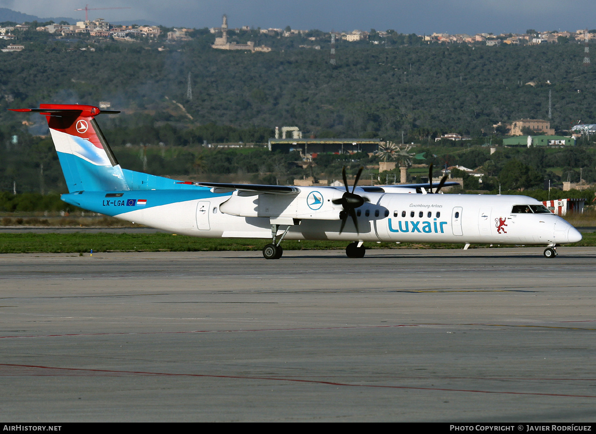 Aircraft Photo of LX-LGA | Bombardier DHC-8-402 Dash 8 | Luxair | AirHistory.net #608779