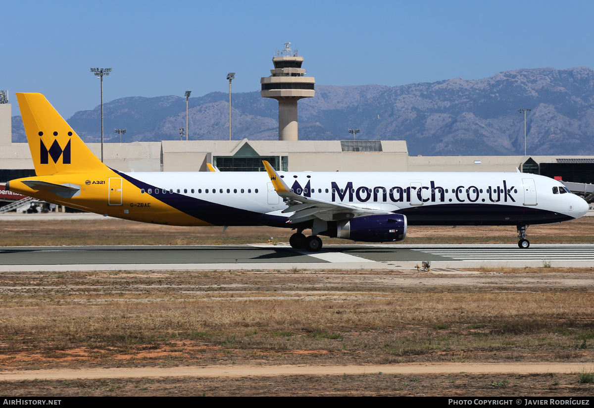 Aircraft Photo of G-ZBAE | Airbus A321-231 | Monarch Airlines | AirHistory.net #608781