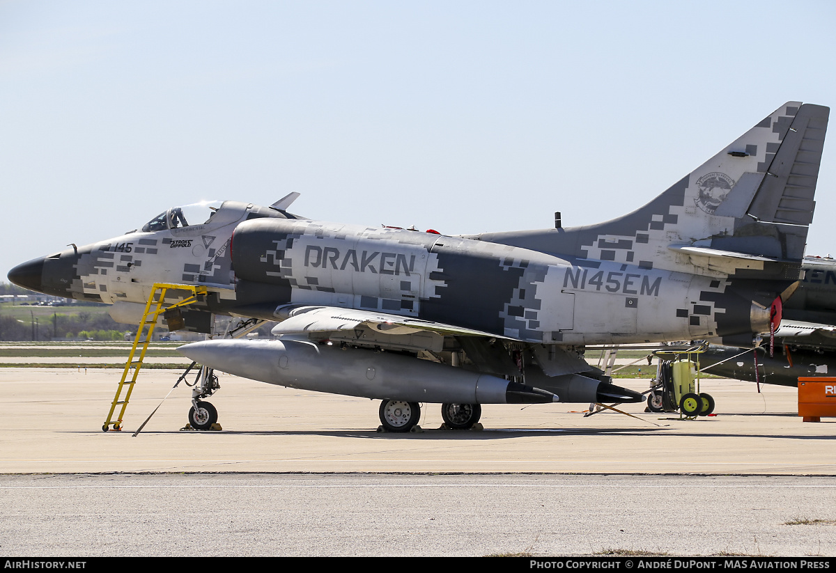 Aircraft Photo of N145EM | Douglas A-4K Skyhawk | Draken International | AirHistory.net #608784