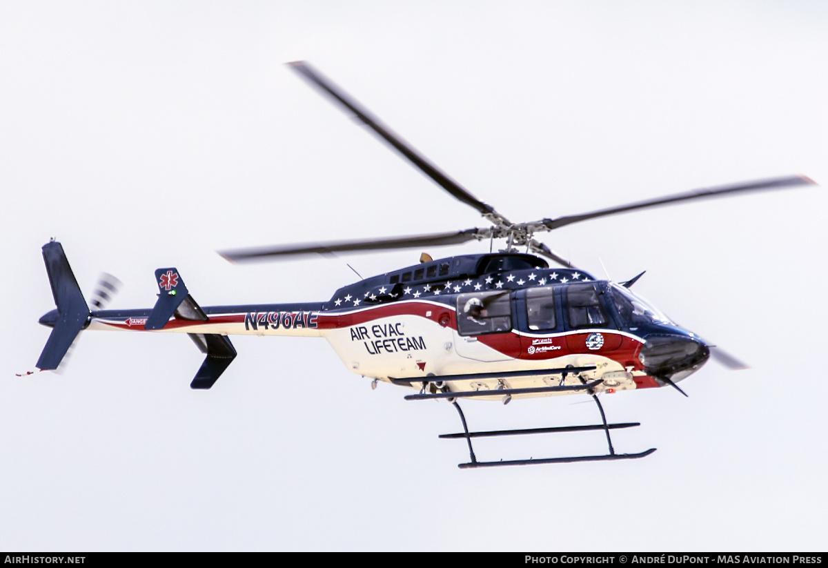 Aircraft Photo of N496AE | Bell 407 | Air Evac Lifeteam | AirHistory.net #608794