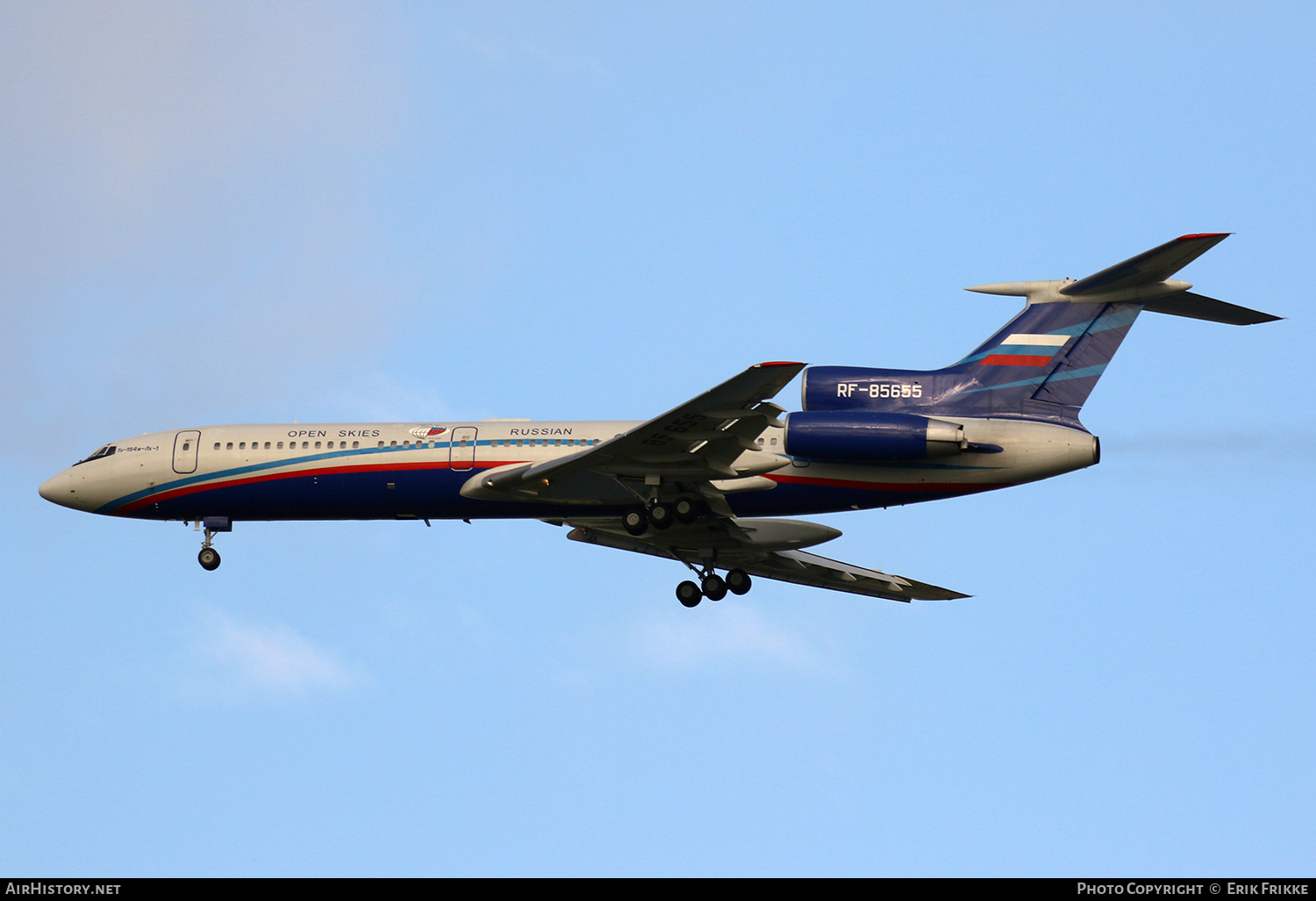 Aircraft Photo of RF-85655 | Tupolev Tu-154M/LK-1 | Open Skies | AirHistory.net #608796
