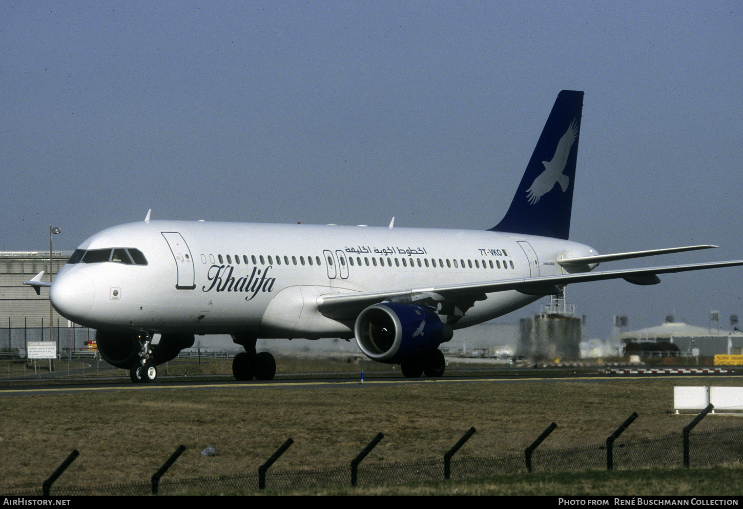 Aircraft Photo of 7T-VKO | Airbus A320-211 | Khalifa Airways | AirHistory.net #608819
