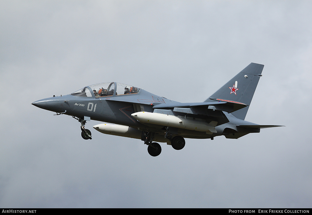 Aircraft Photo of 01 white | Yakovlev Yak-130 | Russia - Air Force | AirHistory.net #608829