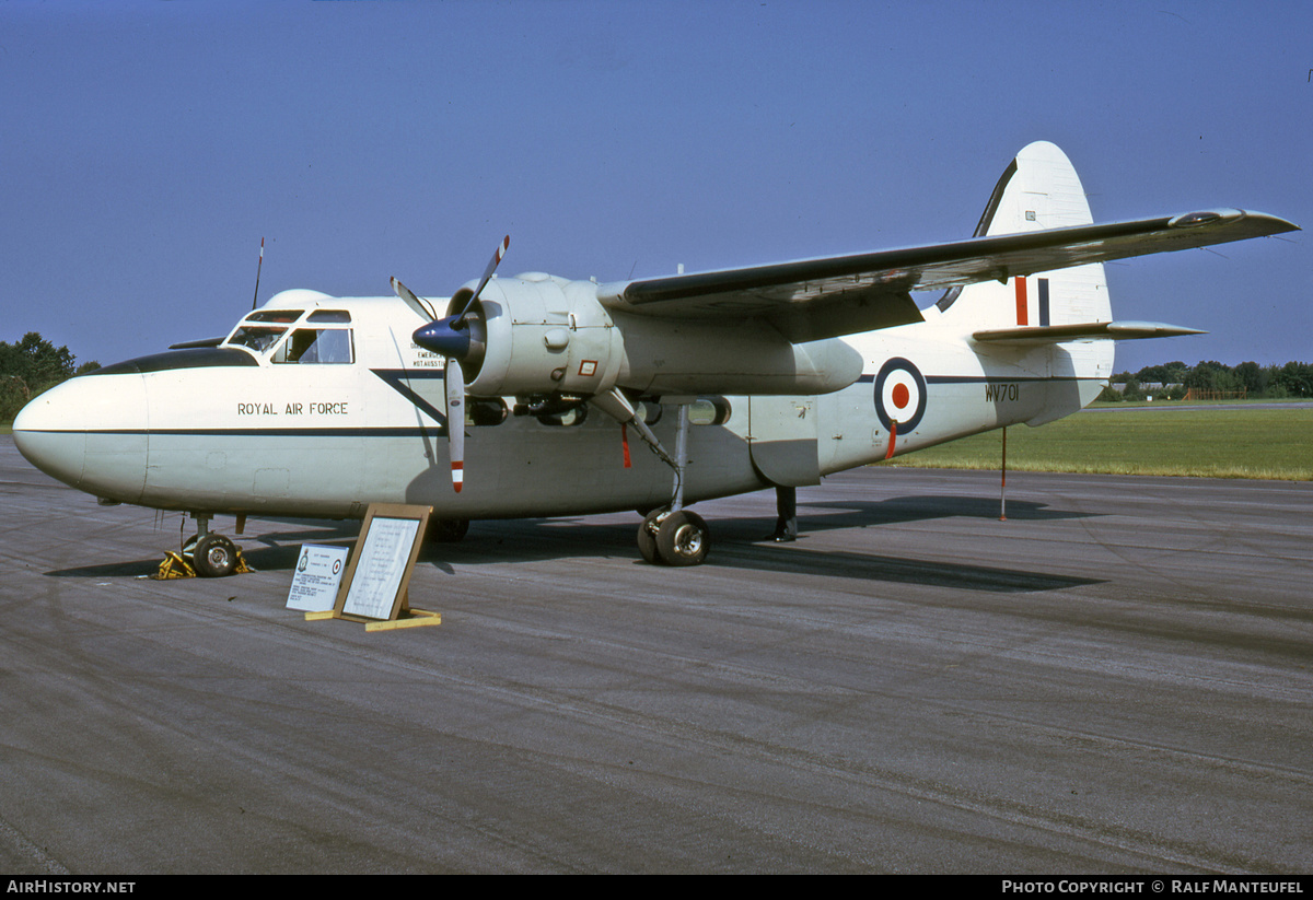 Aircraft Photo of WV701 | Percival P.66 Pembroke C.1 | UK - Air Force | AirHistory.net #608836