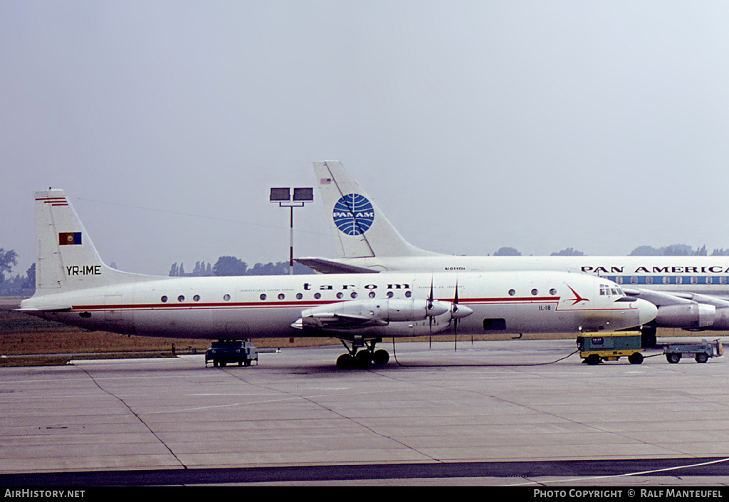 Aircraft Photo of YR-IME | Ilyushin Il-18V | TAROM - Transporturile Aeriene Române | AirHistory.net #608837