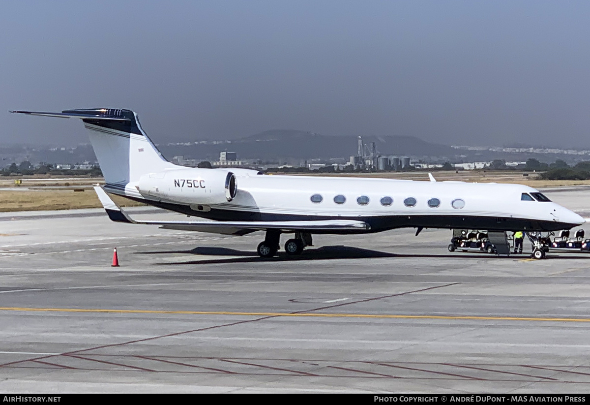 Aircraft Photo of N75CC | Gulfstream Aerospace G-V-SP Gulfstream G550 | AirHistory.net #608840