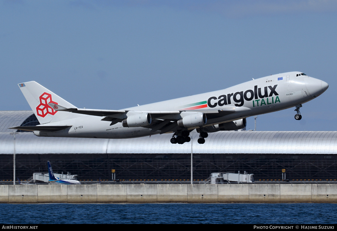 Aircraft Photo of LX-YCV | Boeing 747-4R7F/SCD | Cargolux Italia | AirHistory.net #608847
