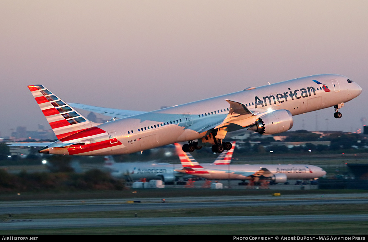 Aircraft Photo of N837AN | Boeing 787-9 Dreamliner | American Airlines | AirHistory.net #608850