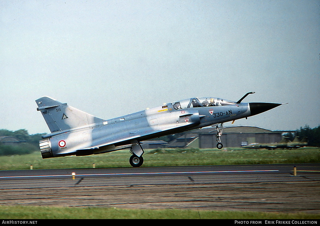Aircraft Photo of 515 | Dassault Mirage 2000B | France - Air Force | AirHistory.net #608867