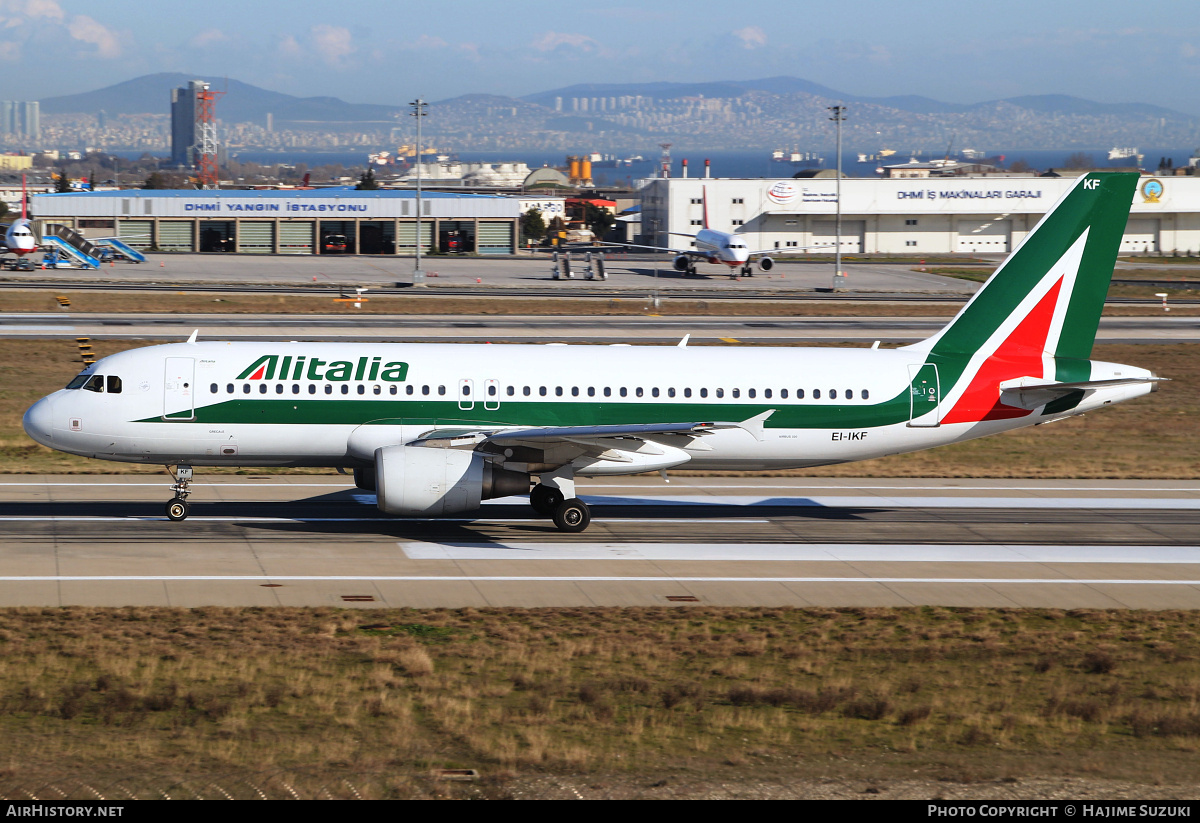 Aircraft Photo of EI-IKF | Airbus A320-214 | Alitalia | AirHistory.net #608874