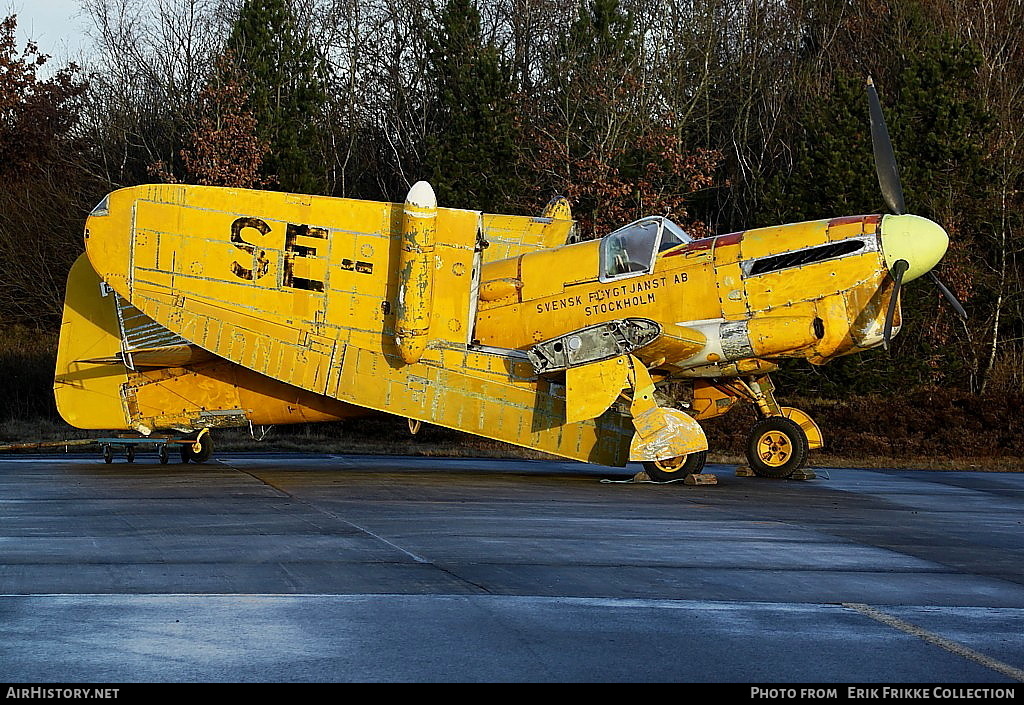 Aircraft Photo of SE-CAW | Fairey Firefly TT1 | Svensk Flygtjänst | AirHistory.net #608875