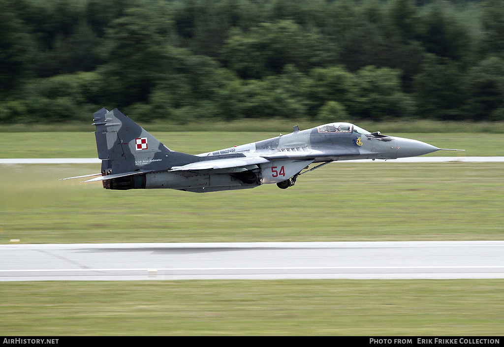 Aircraft Photo of 54 | Mikoyan-Gurevich MiG-29M | Poland - Air Force | AirHistory.net #608881