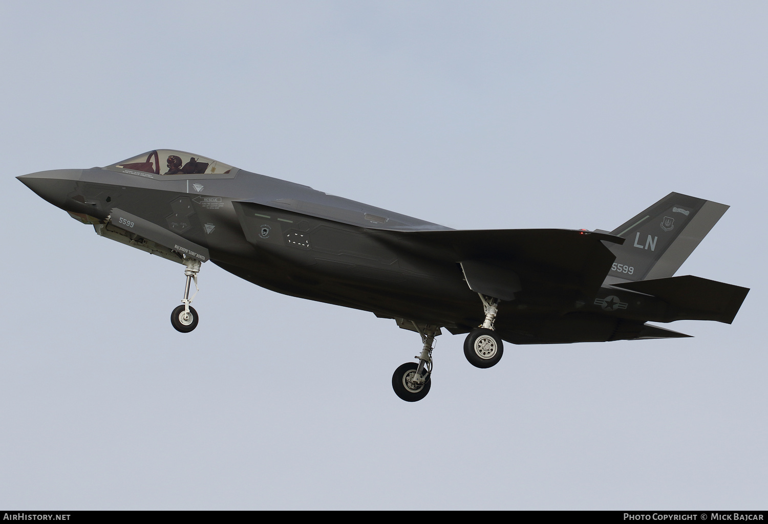 Aircraft Photo of 20-5599 / AF20-5599 | Lockheed Martin F-35A Lightning II | USA - Air Force | AirHistory.net #608883