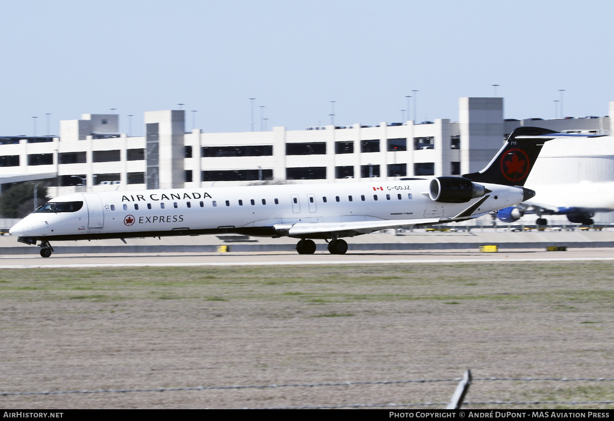 Aircraft Photo of C-GOJZ | Bombardier CRJ-900 (CL-600-2D24) | Air Canada Express | AirHistory.net #608892