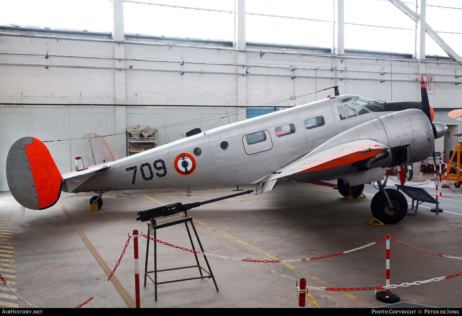 Aircraft Photo of 709 | Beech SNB-5 Navigator | France - Navy | AirHistory.net #608900