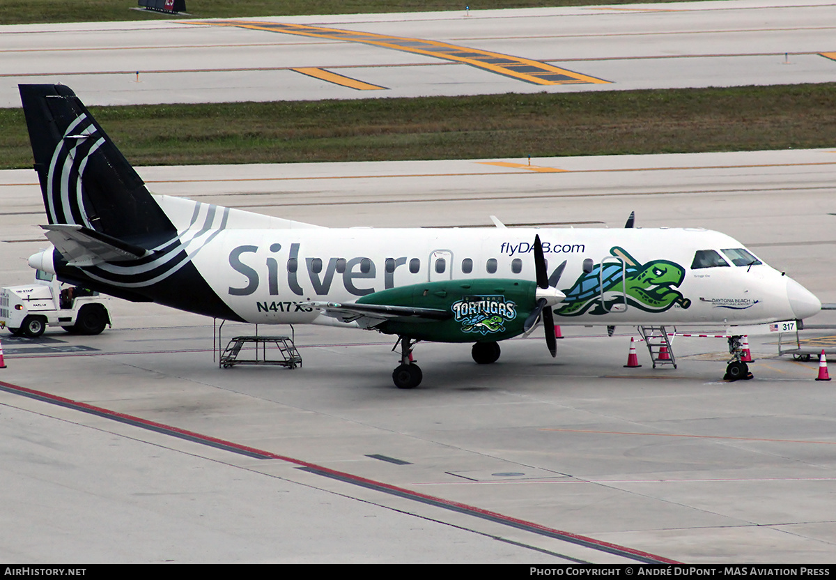 Aircraft Photo of N417XJ | Saab 340B/Plus | Silver Airways | AirHistory.net #608902