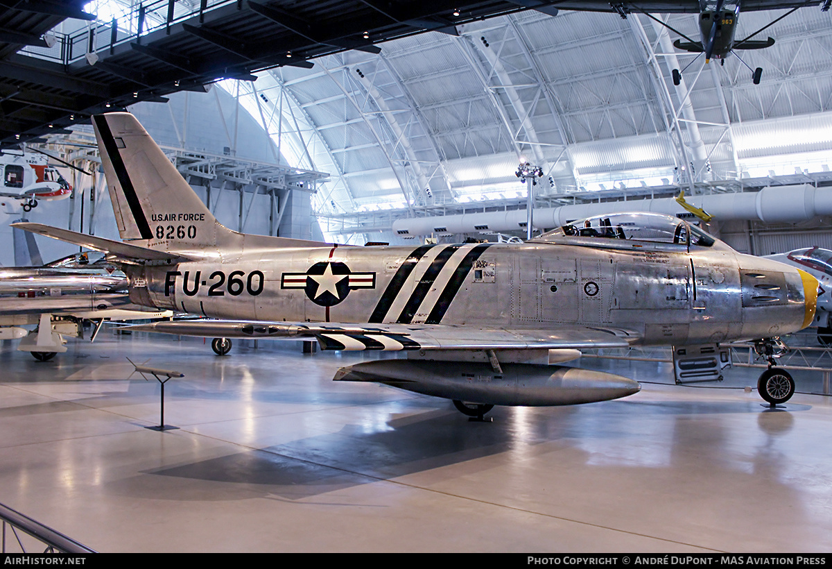 Aircraft Photo of 48-260 / 8260 | North American F-86A Sabre | USA - Air Force | AirHistory.net #608912