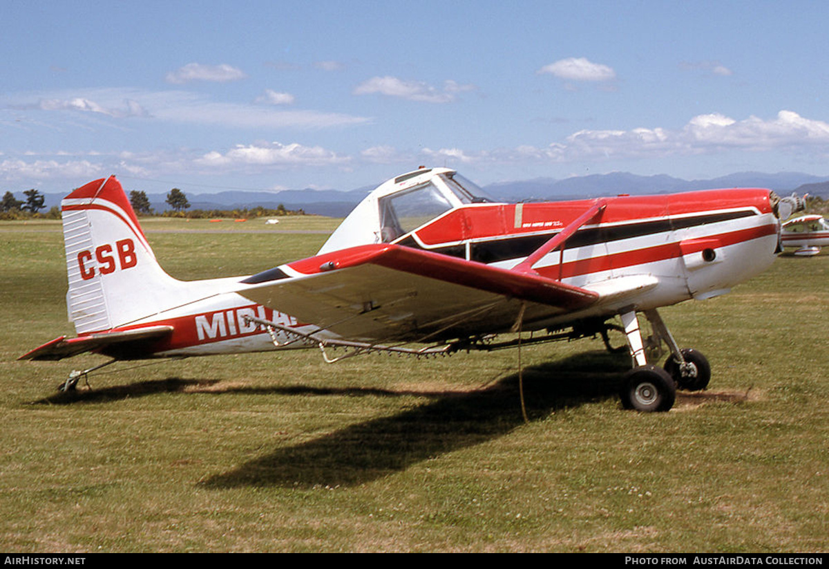 Aircraft Photo of ZK-CSB / CSB | Cessna A188 AgWagon 300 | Midland Air Services | AirHistory.net #608920